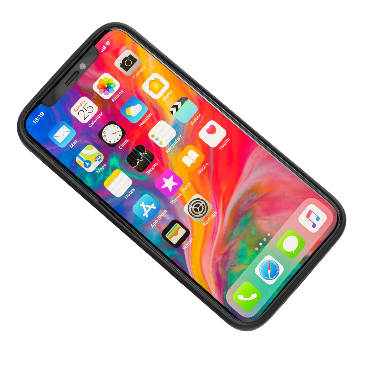 iPhone 11 Pro Max Lederhülle Unico Weiss - GOLDBLACKpremium