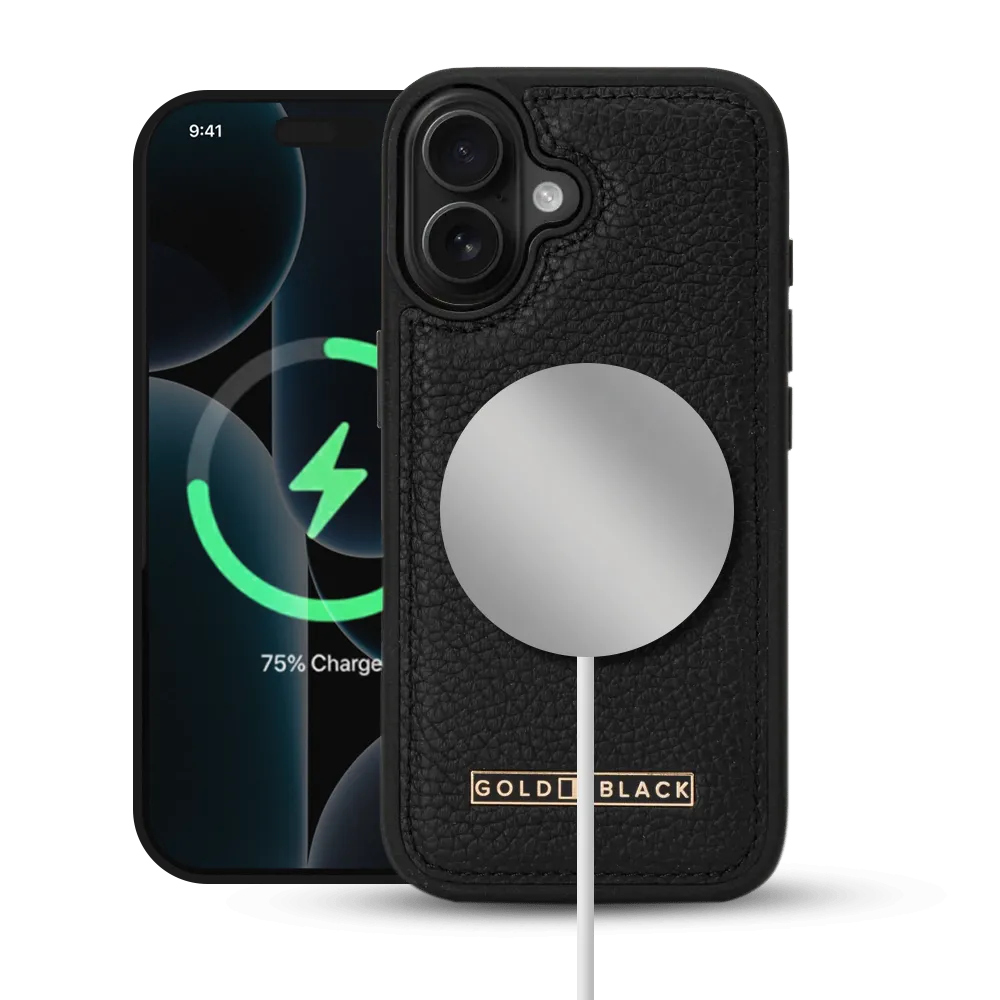 iPhone 17 Lederhülle Nappa - MagSafe kompatibel