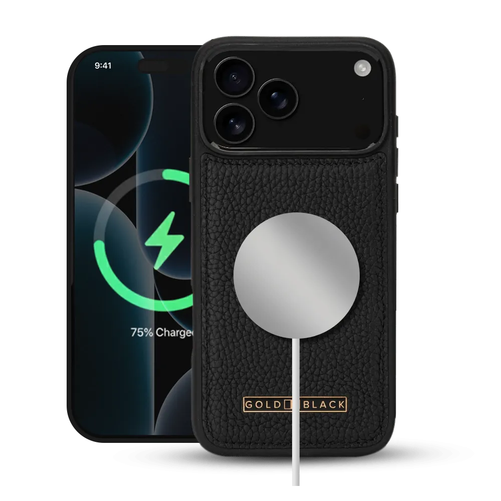 iPhone 17 Pro Max Lederhülle Nappa - MagSafe kompatibel