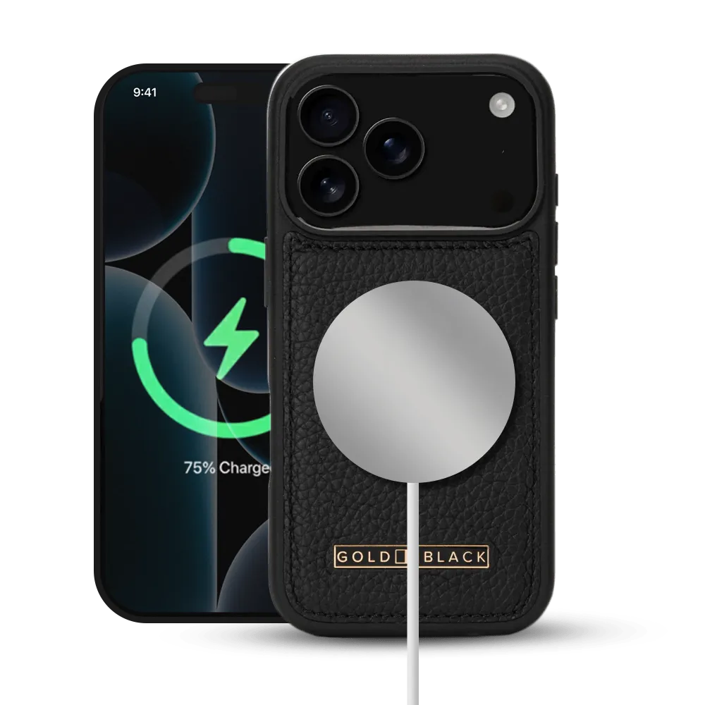iPhone 17 Pro Lederhülle Nappa - MagSafe kompatibel
