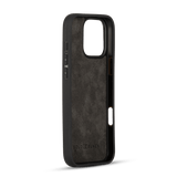 iPhone 16 Pro Max Lederhülle CrocPrestige grau - GOLDBLACKpremium