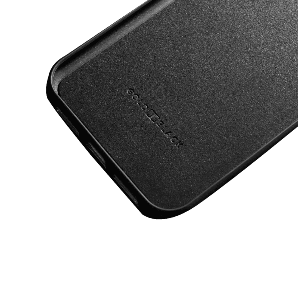 iPhone 11 Pro Lederhülle Mit Fingerschlaufe Crocodile Braun - GOLDBLACKpremium